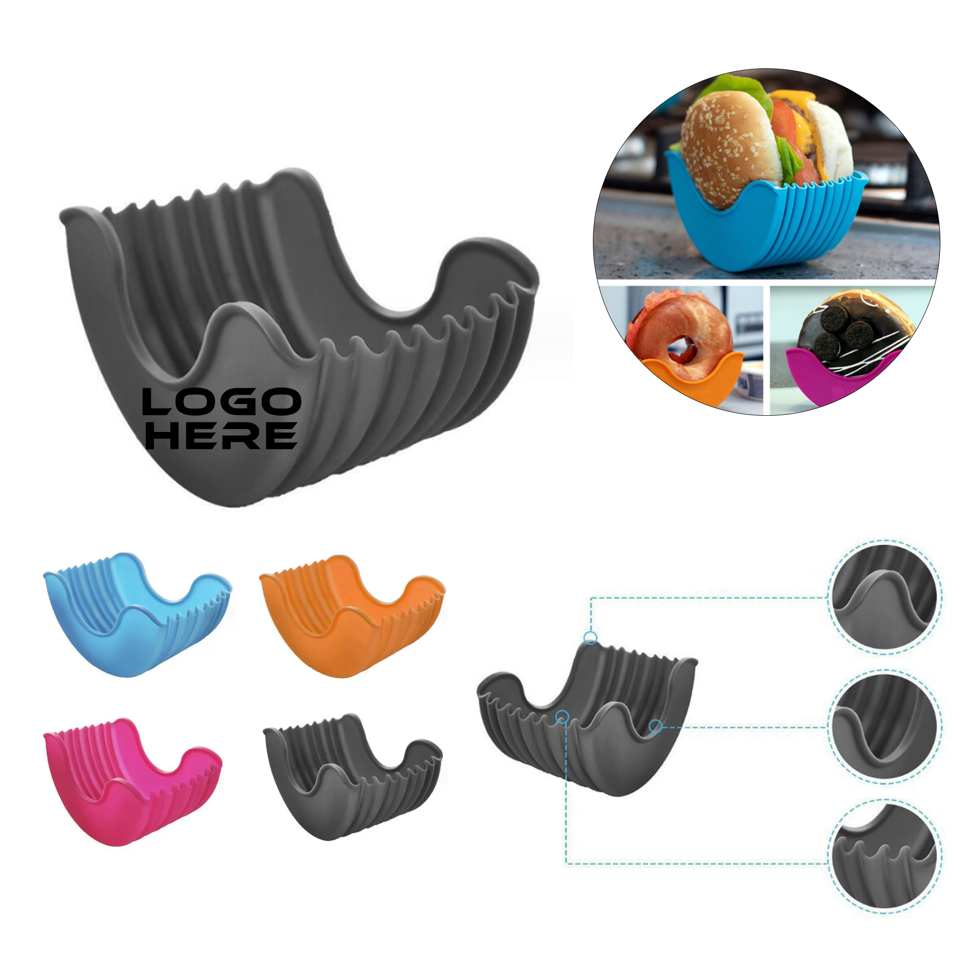 Expandable Silicone Hamburger Grip 3