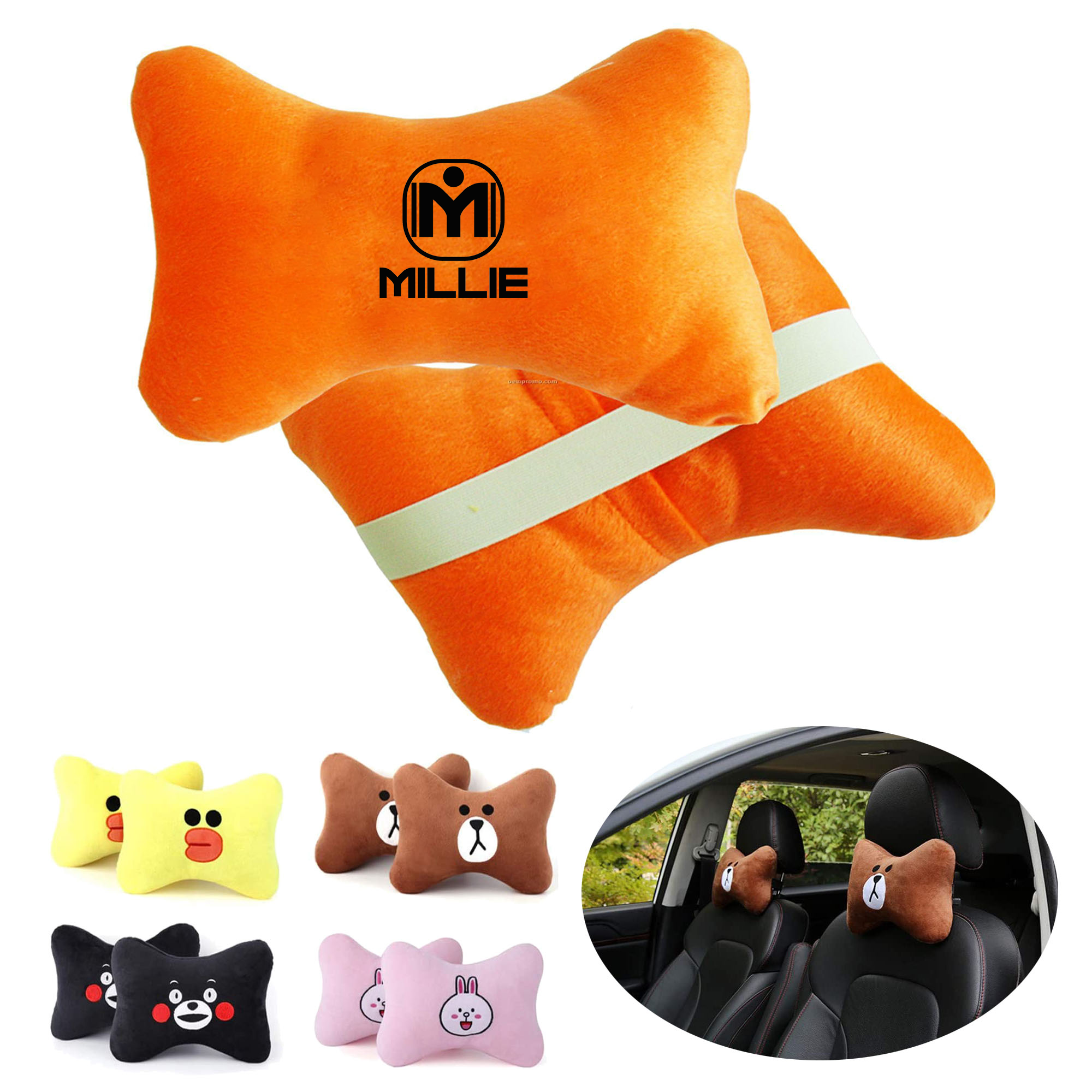 Car Headrest Pillow 2