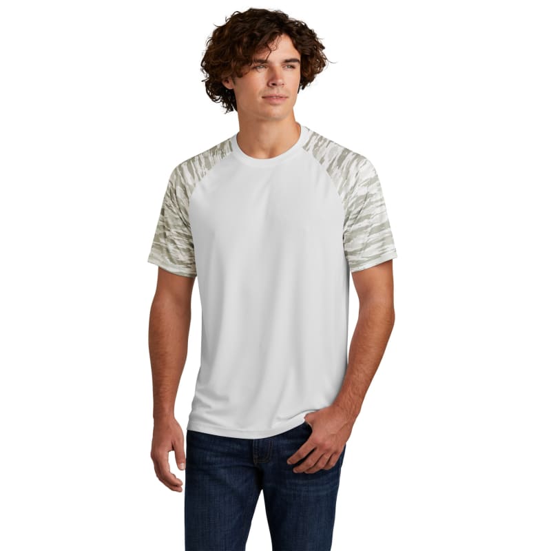 Sport-Tek Drift Camo Colorblock Tee 8