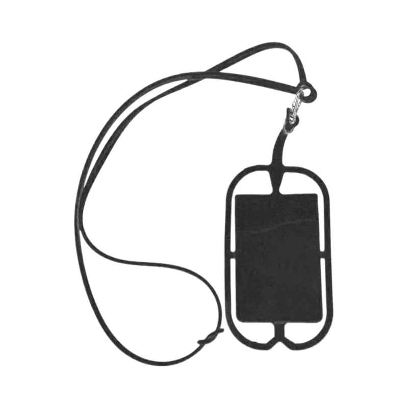 Universal Neck Phone Holder W/Card Pocket 3