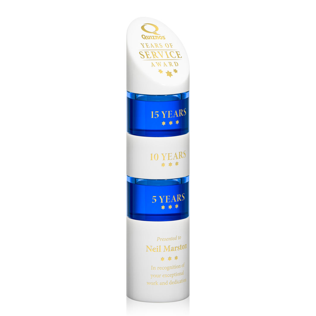 Atlantis Stacker Award - White 13