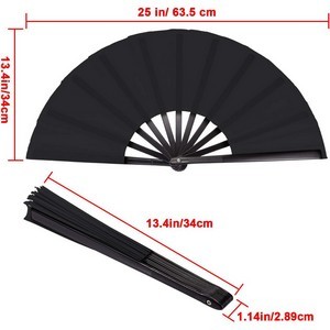 13 Inch Large Folding Hand Fan 16