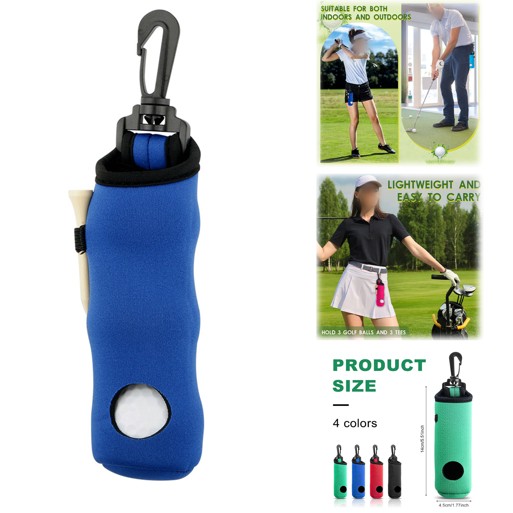 Golf Ball Tee Holder 2