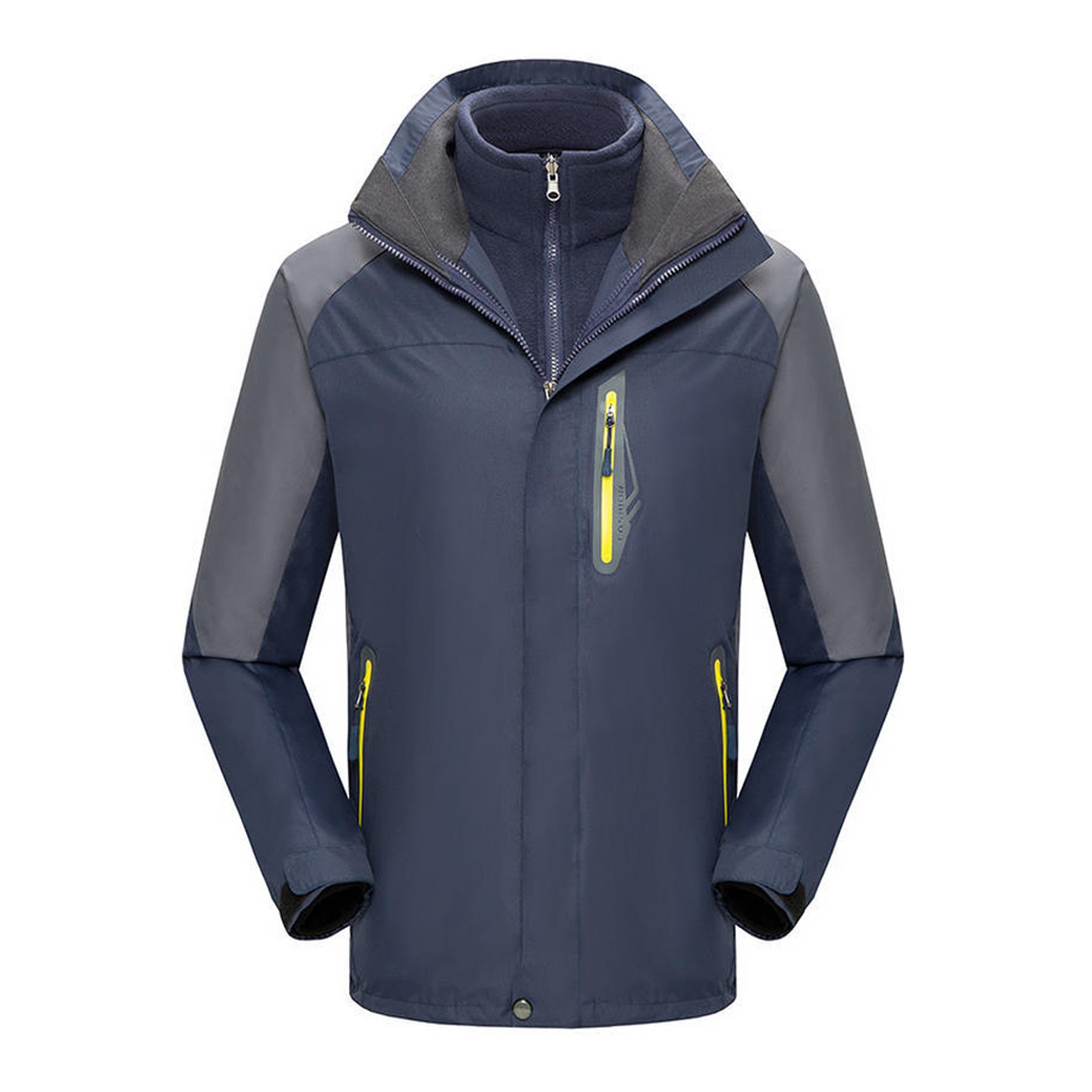 3 in 1 Windbreaker Hooded Jacket 2