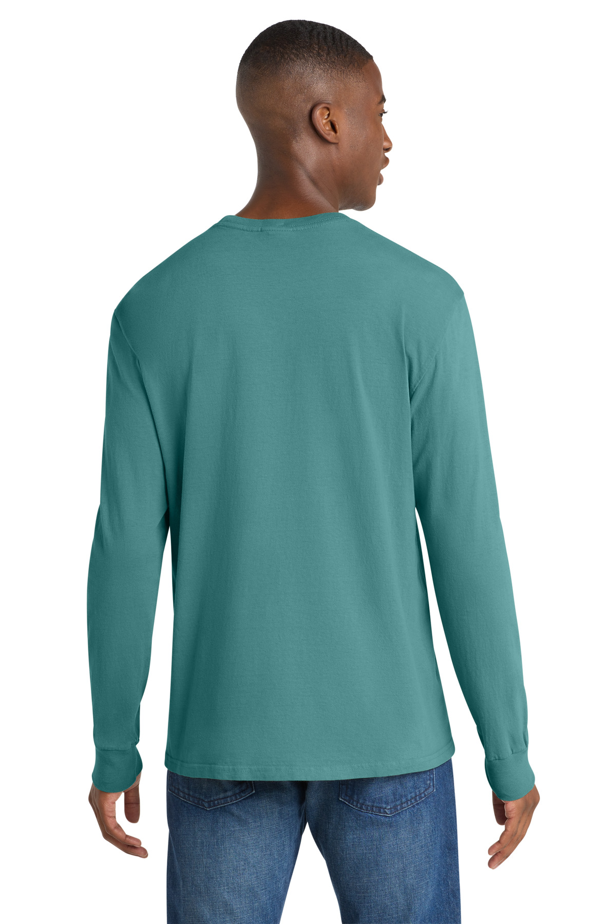 Port & Co Beach Wash Garment-Dyed Long Sleeve Tee PC099LS 32