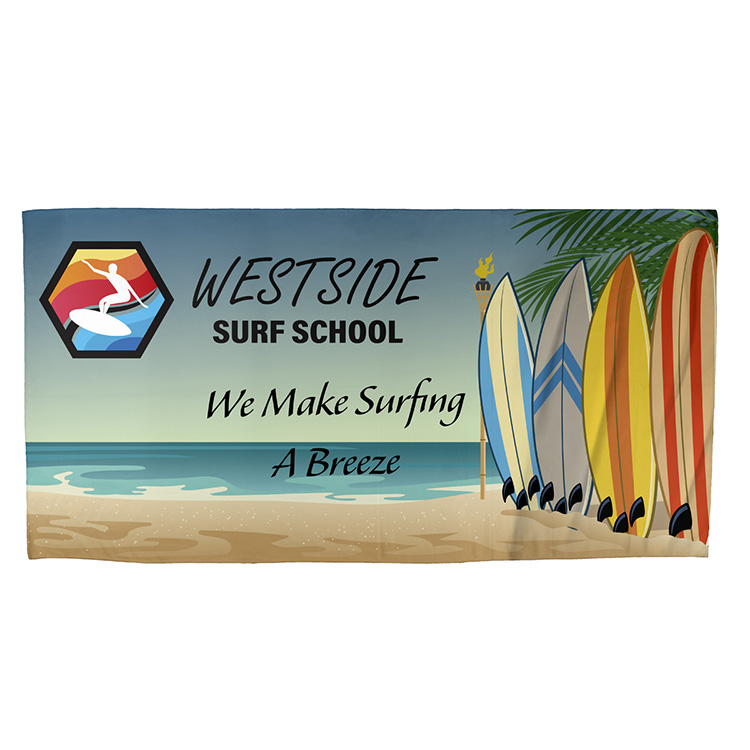 "THE SPACESAVER" 30" x 60" Beach/Yoga Towel 11