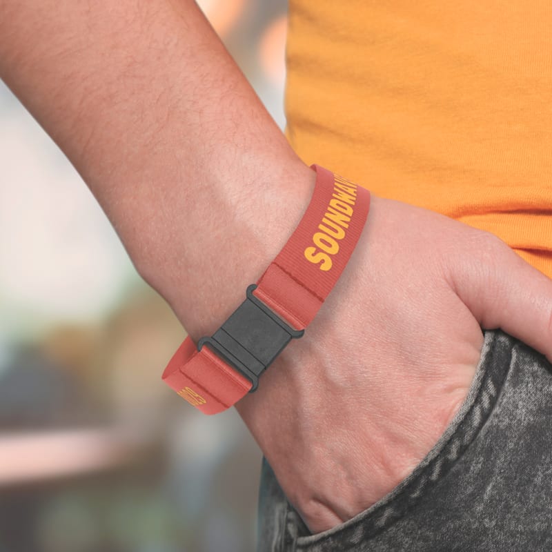Custom Breakaway Polyester Wristbands 95