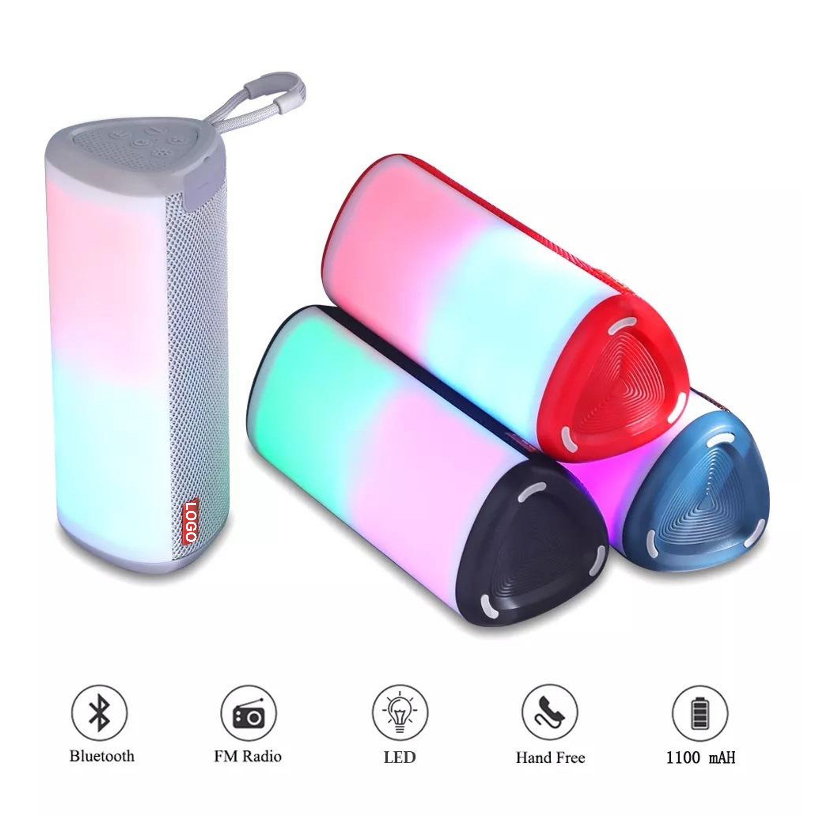 Wireless Speaker with LED Light (direct import) 1