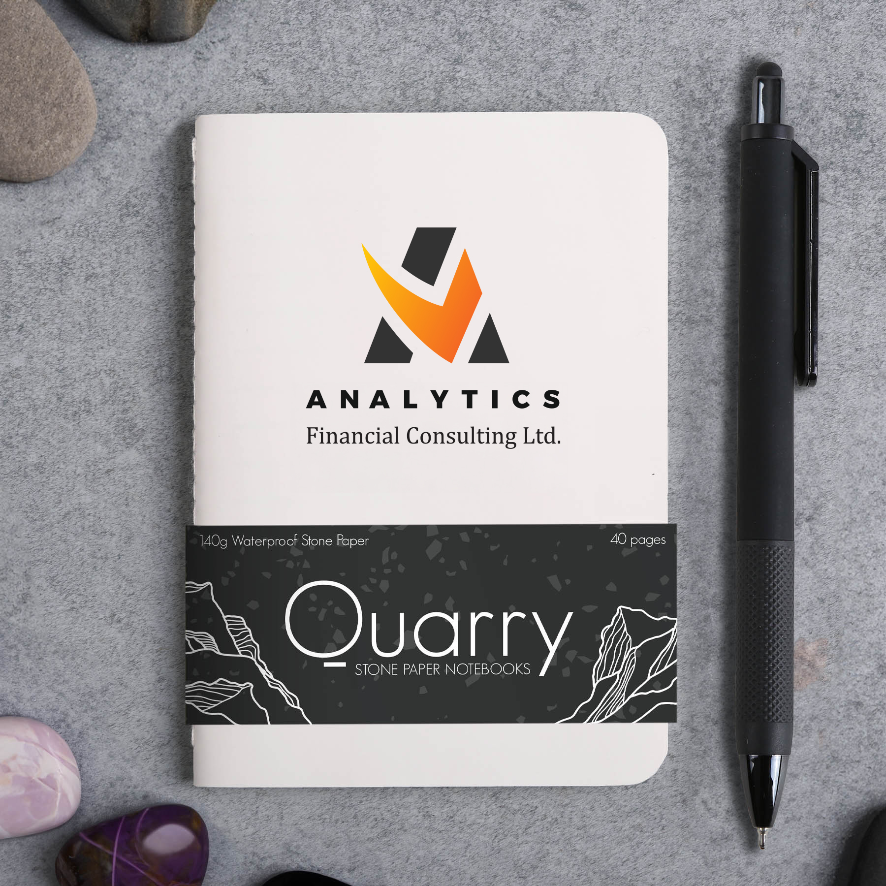 Quarry Stone Paper™ Pocket Notebook 3