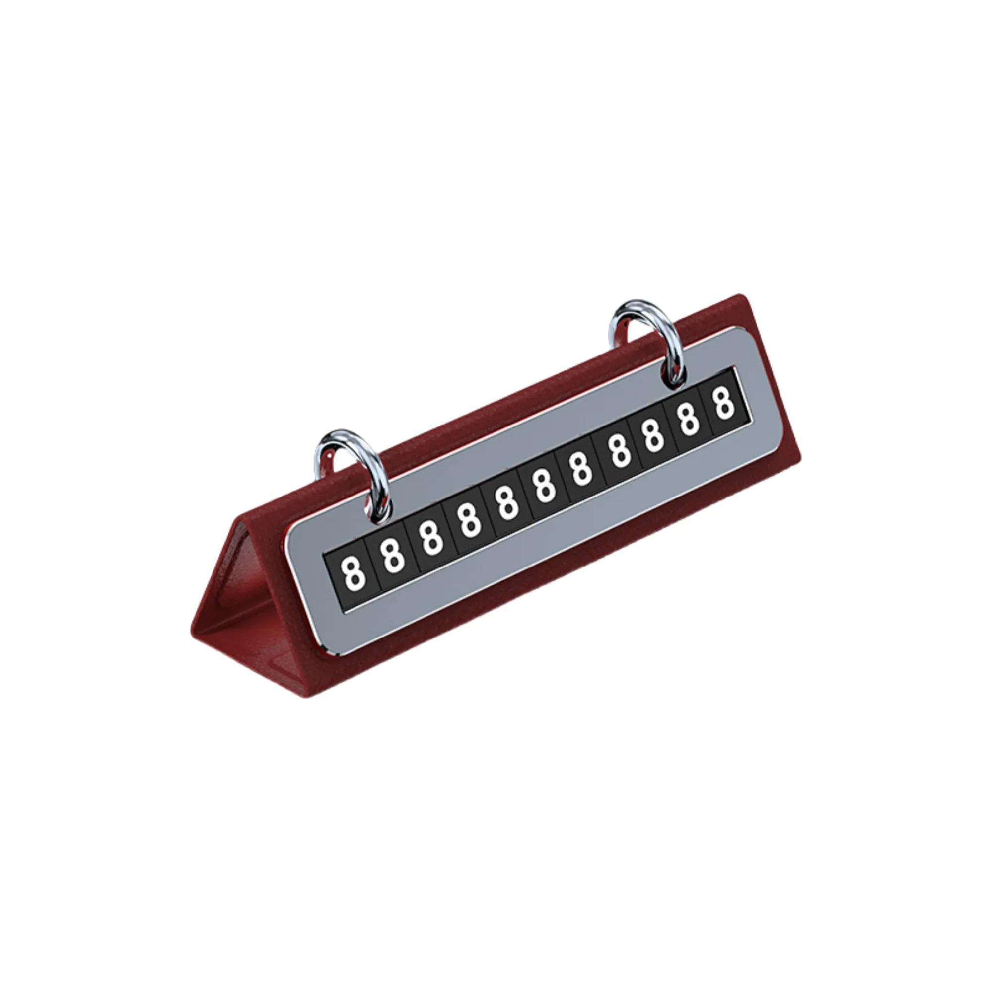 Page-Turning Car Parking Number Plate 5
