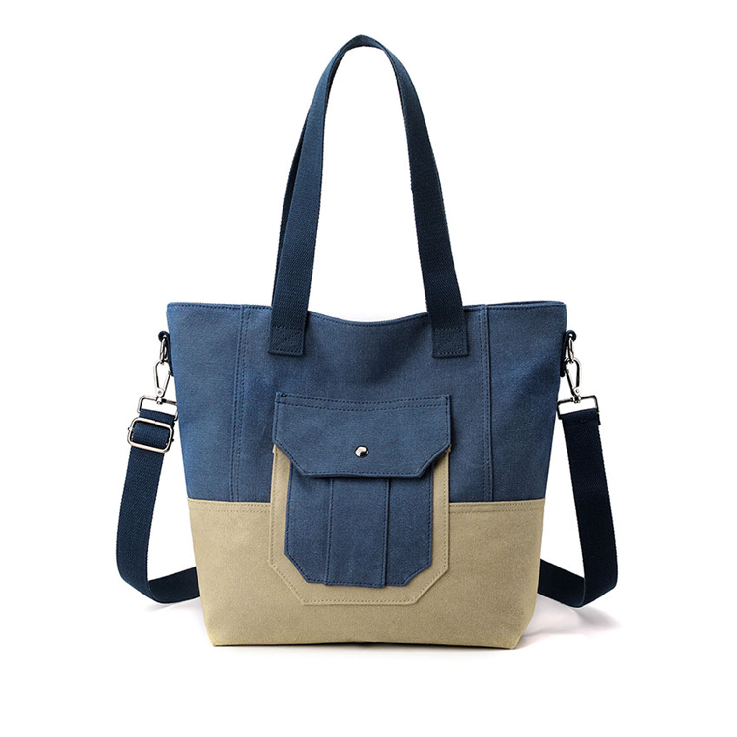 Vintage canvas tote Crossbody bag 6