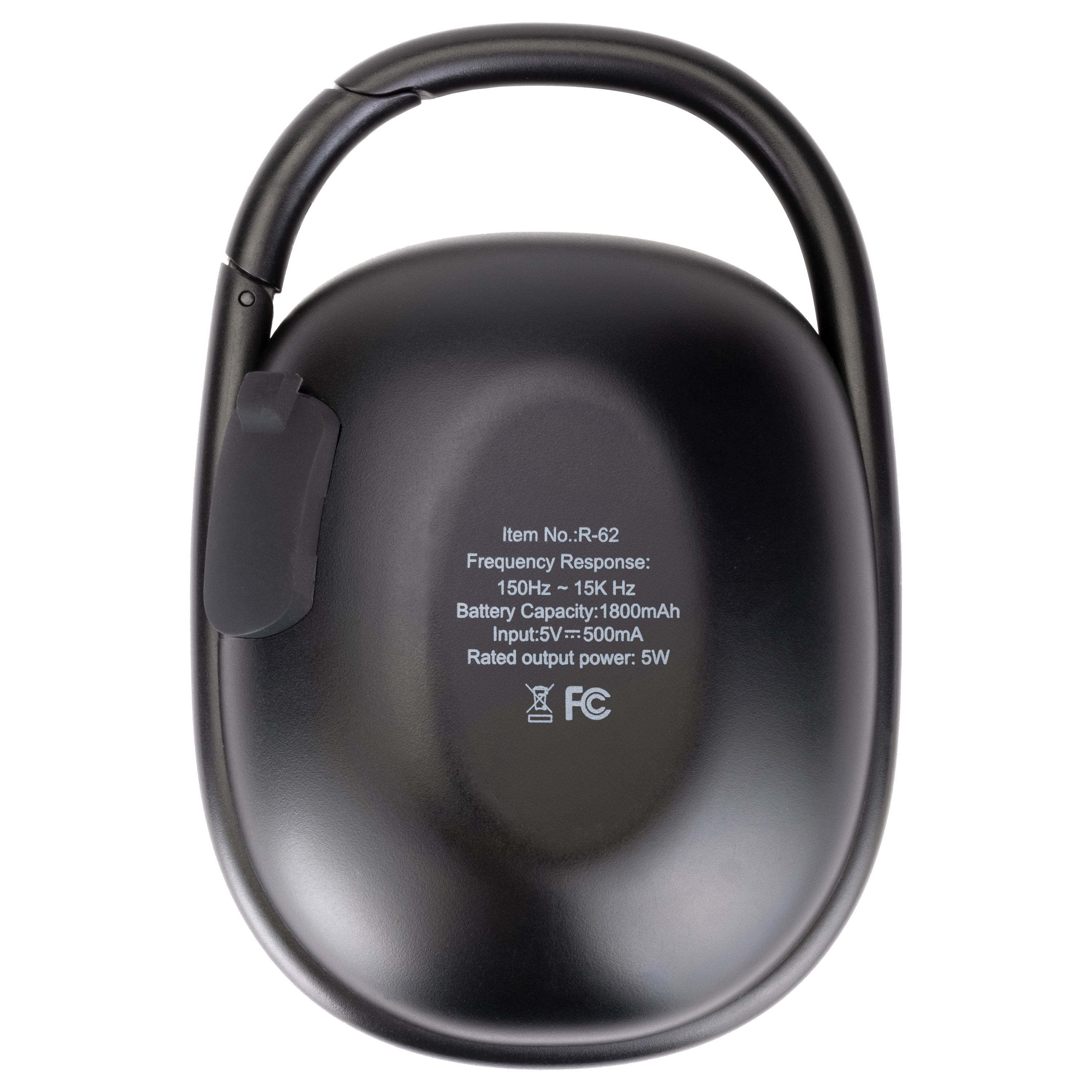 Waterproof Bluetooth Speaker w/ Carabiner Clip 3