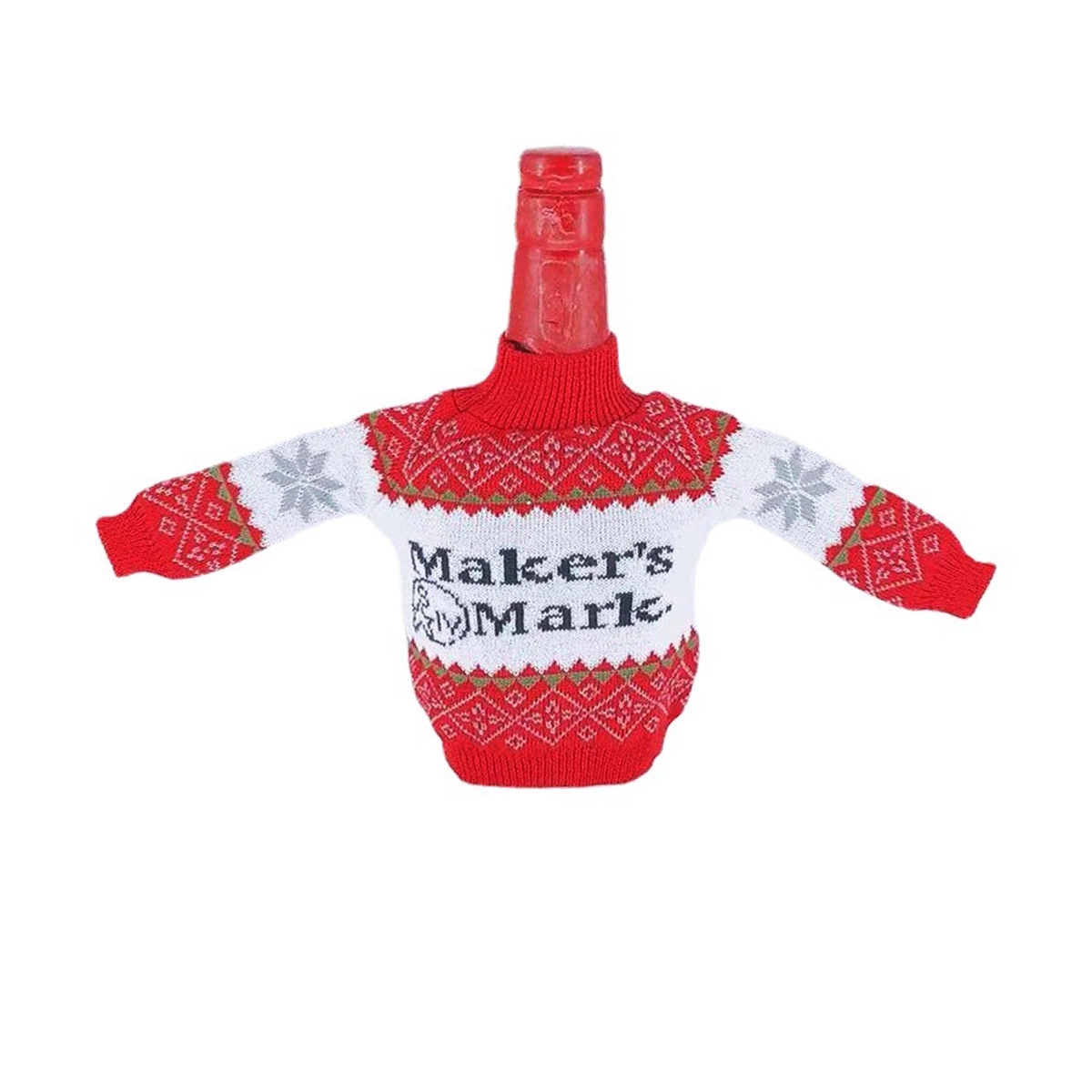 Christmas Wine Bottle Cover 2