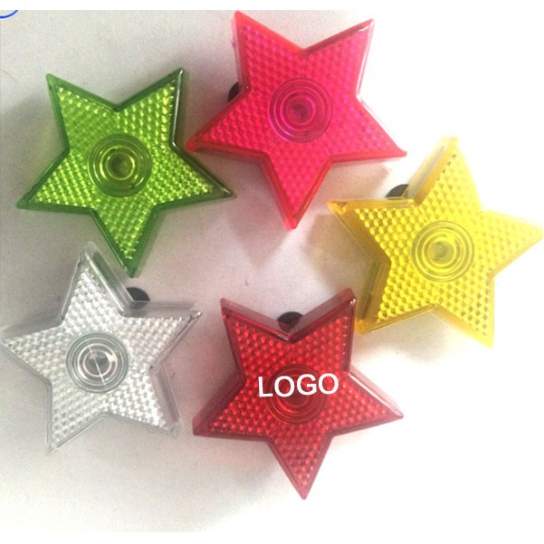 Star Shape bike bicycle reflectors Rear Light 4