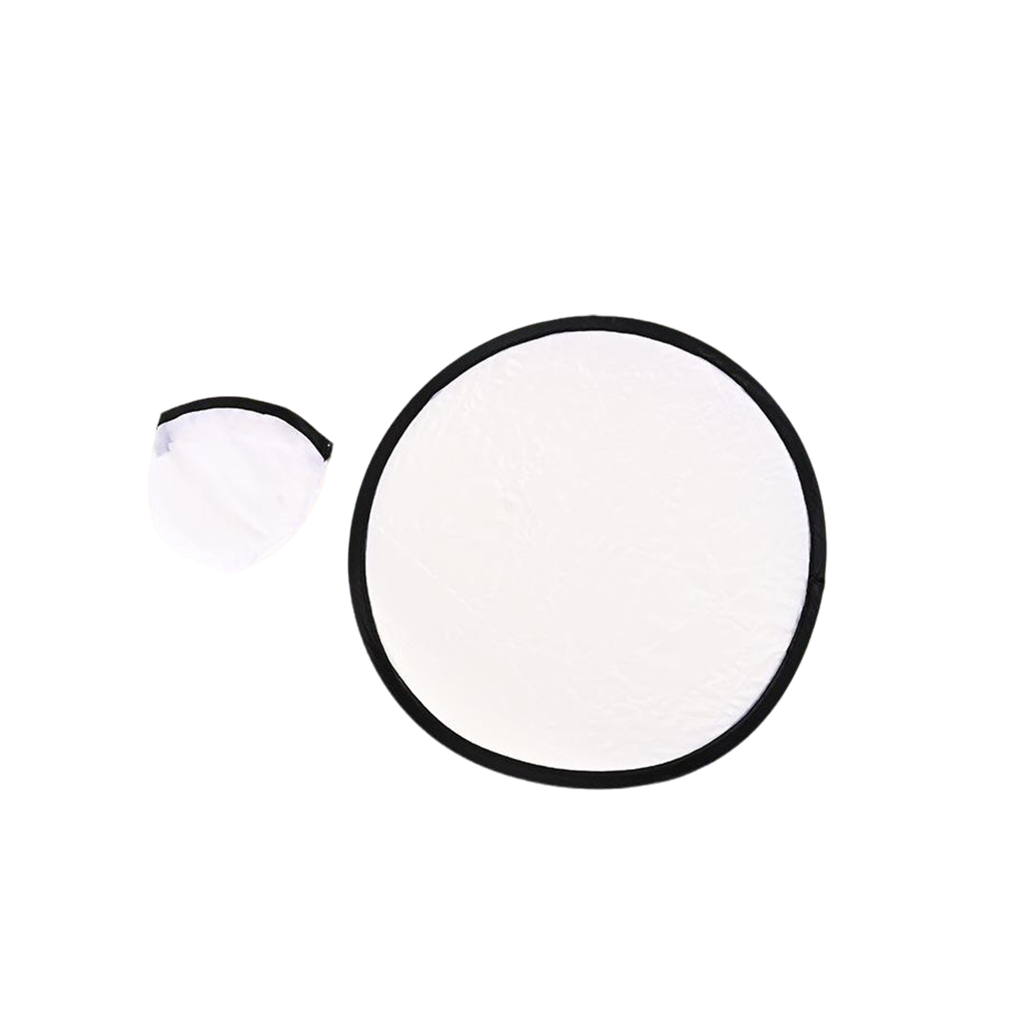 Polyester Fabric Folding Round Fan 11