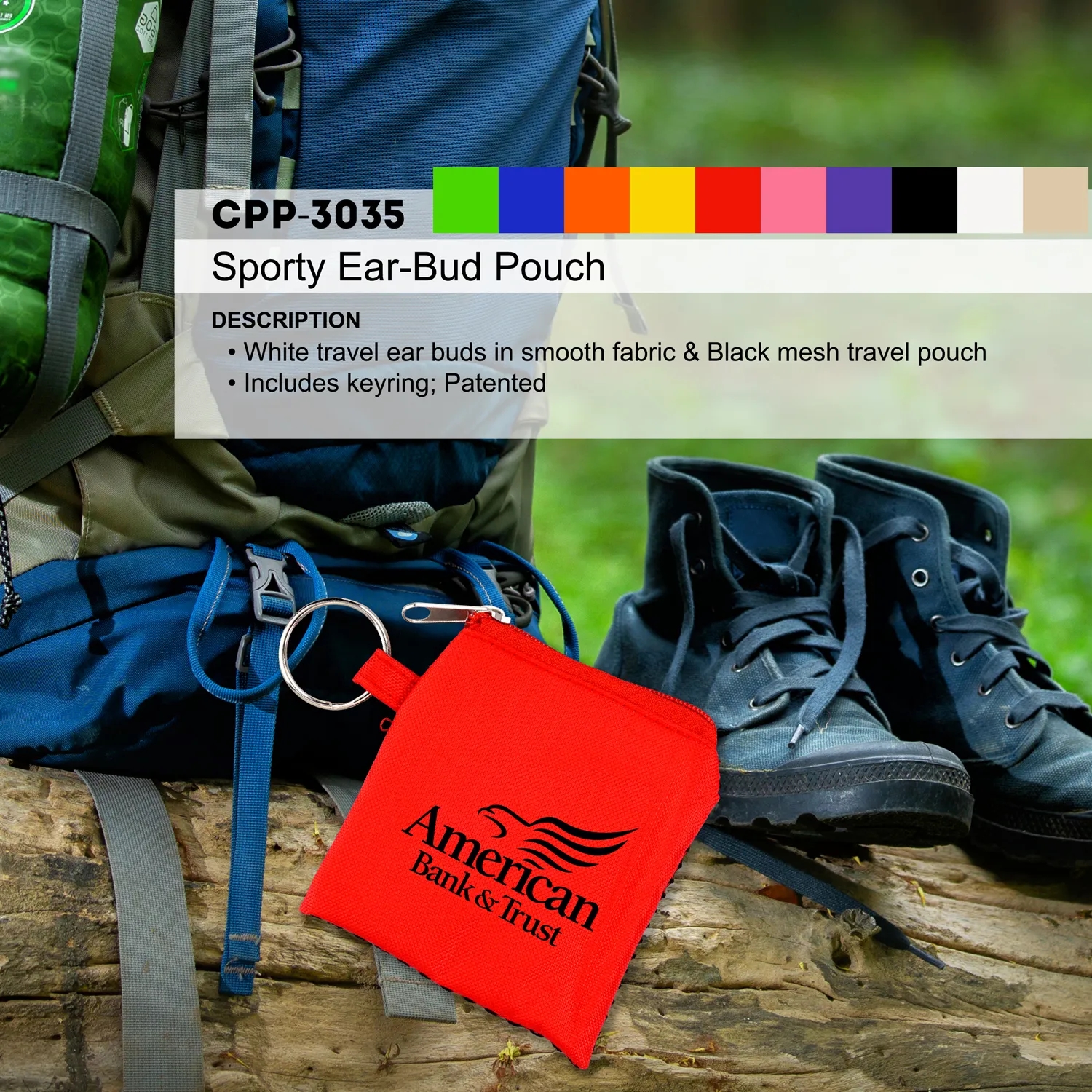 Sporty Ear-Bud Pouch 8