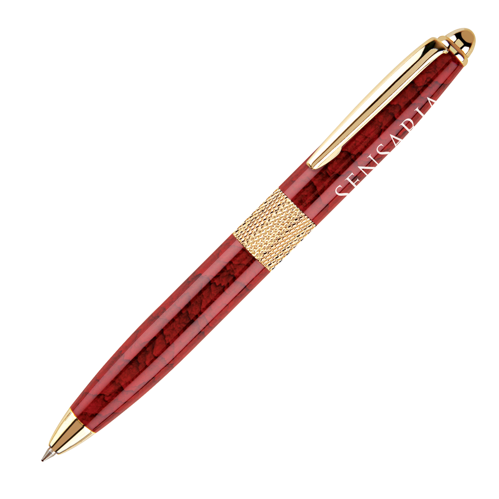 Athena Heavyweight Pen with Gold Accents 4