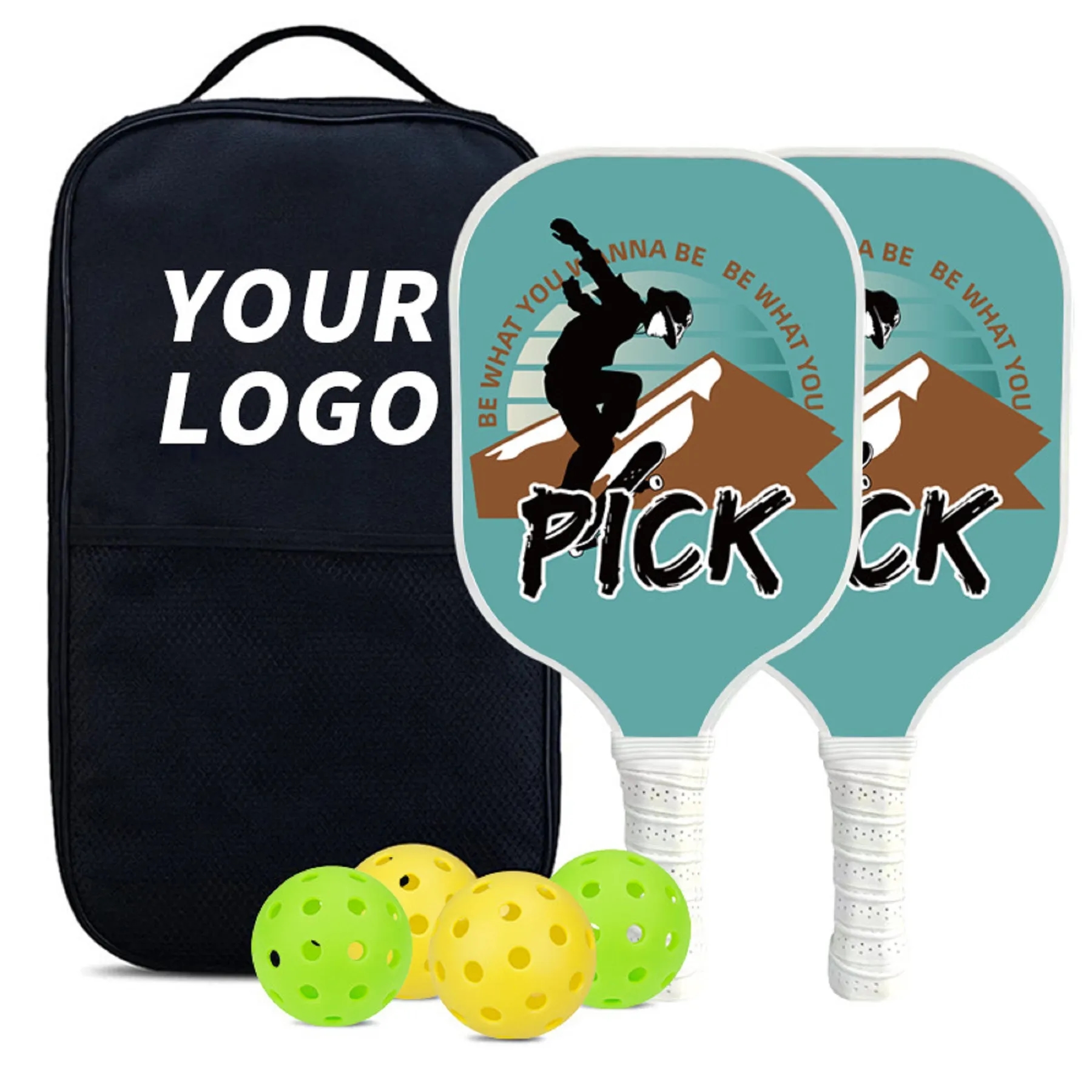 Approved Pickleball Racquets Set of 2 4