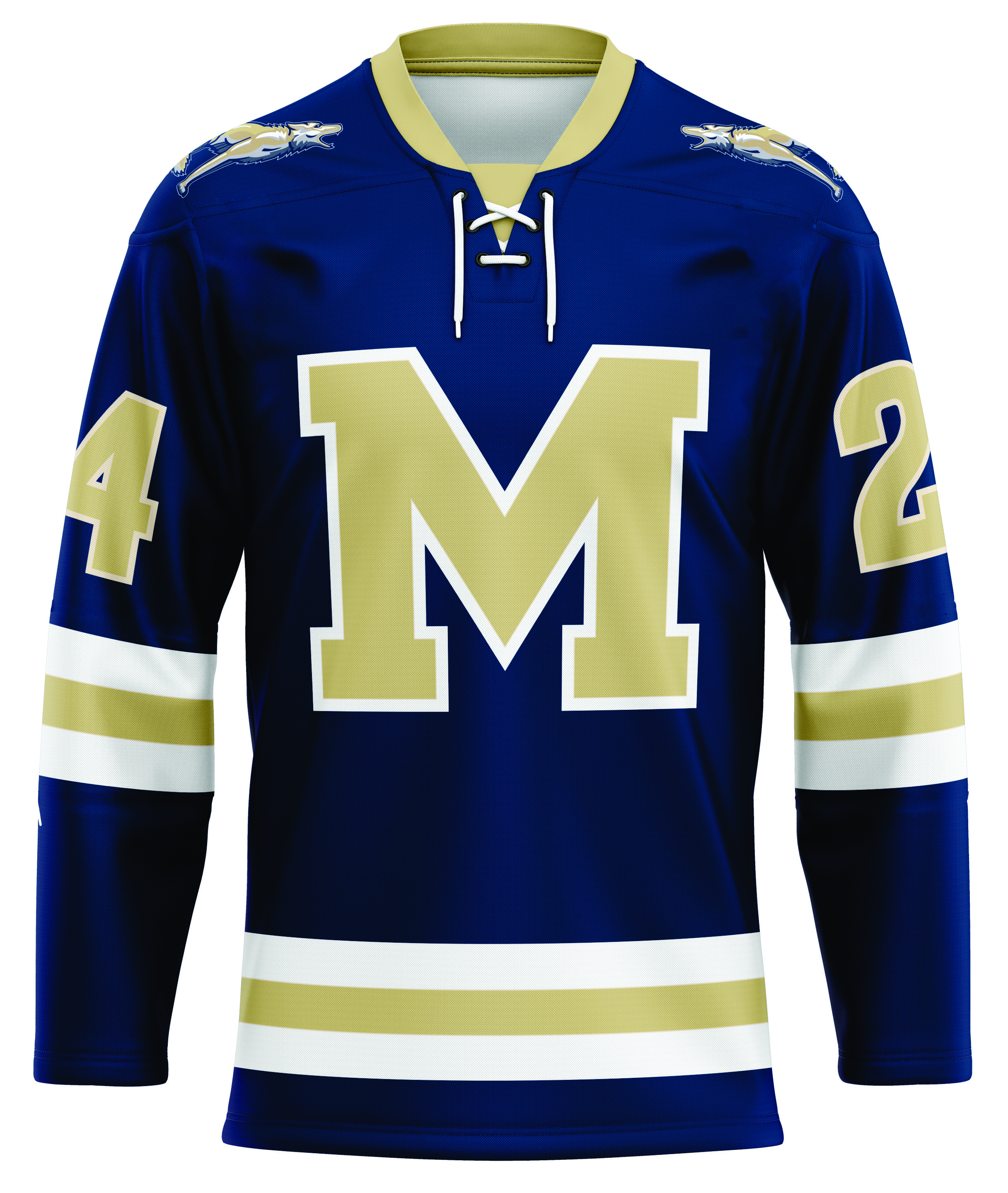 Sniper Hockey Jersey w/ Lace Collar 4