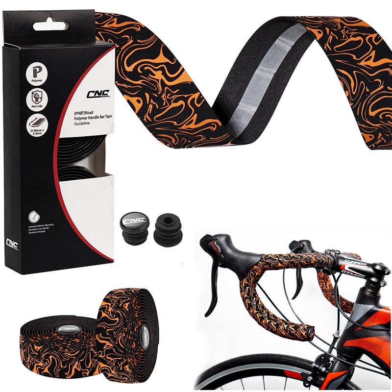 Road Bike Bar Wraps Tape With End Plug 3