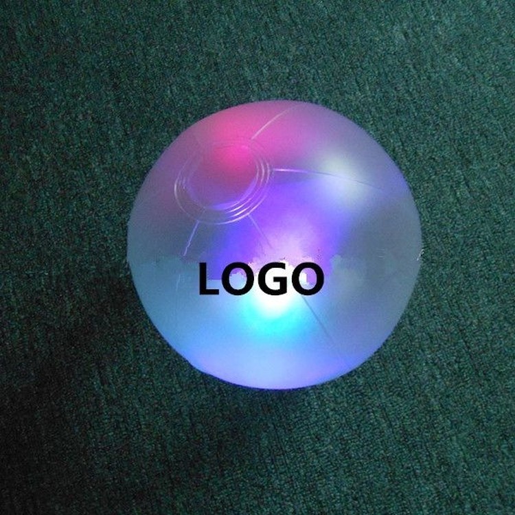 LED Beach Ball/ Light Up Inflatable Beach Ball/ Summer Pool 2
