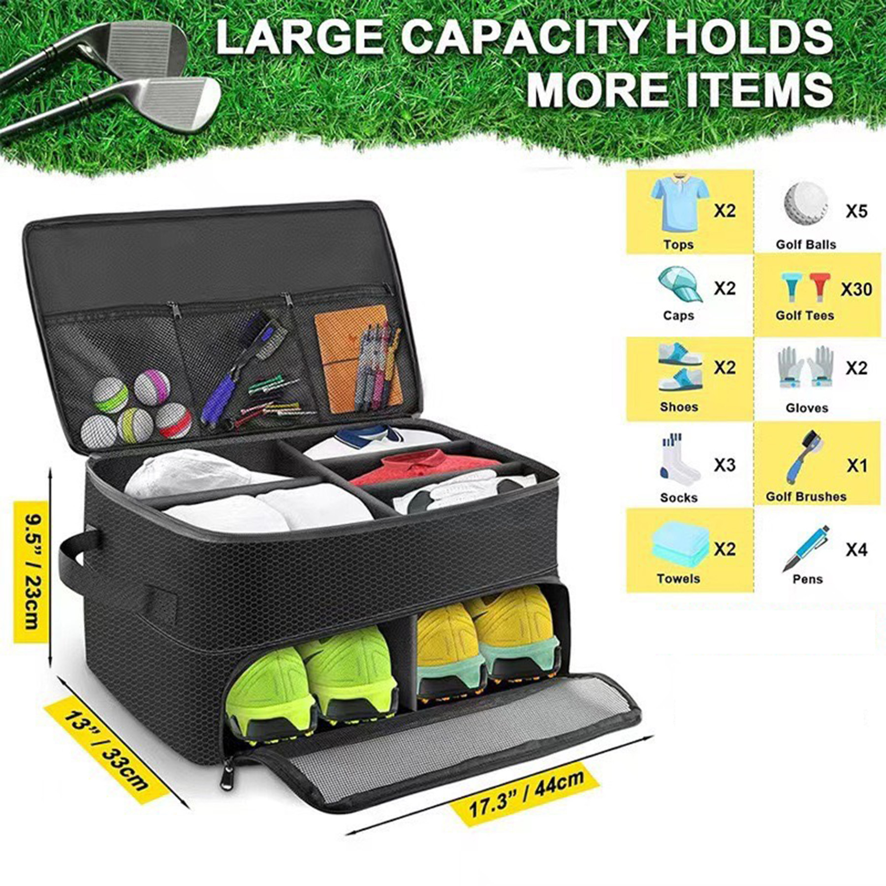 Golf Trunk Organizer 2