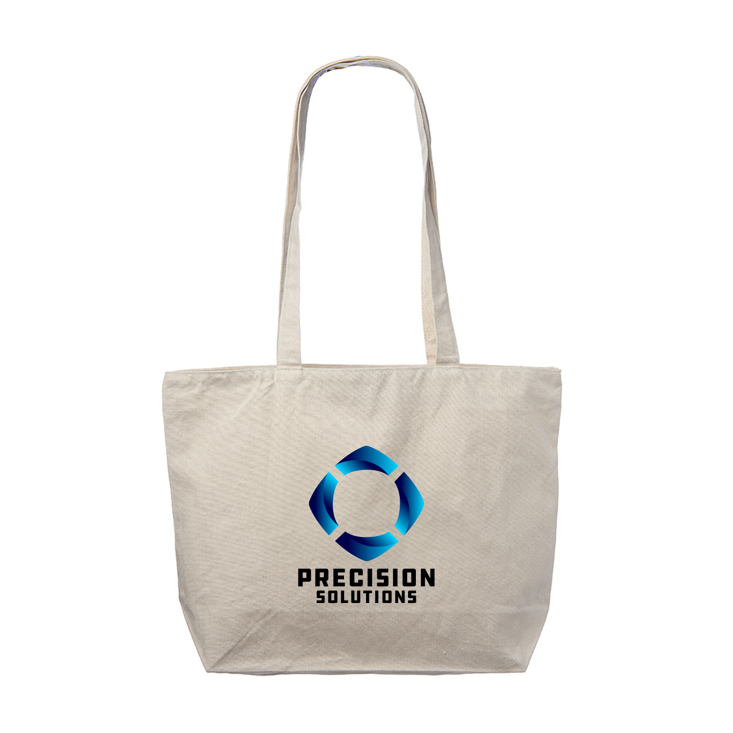 Eden Cotton Canvas Tote Bag (Full Color Imprint), custom tote bag with logo imprint 2