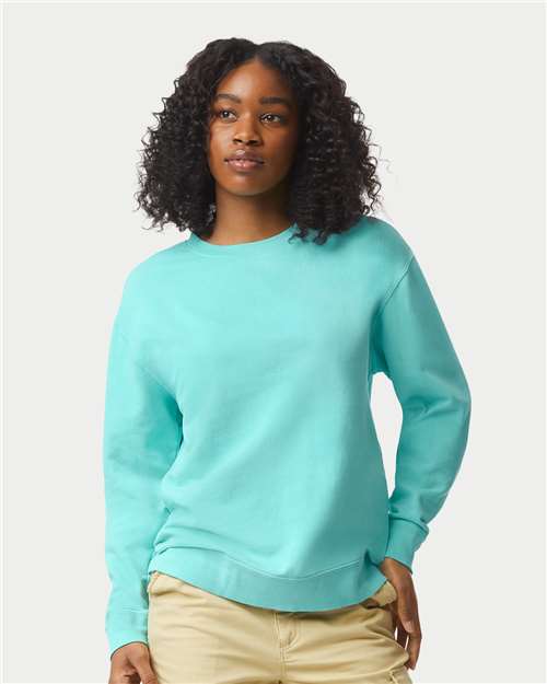 Unisex Garment-Dyed Lightweight Crewneck Sweatshirt - 1466 21