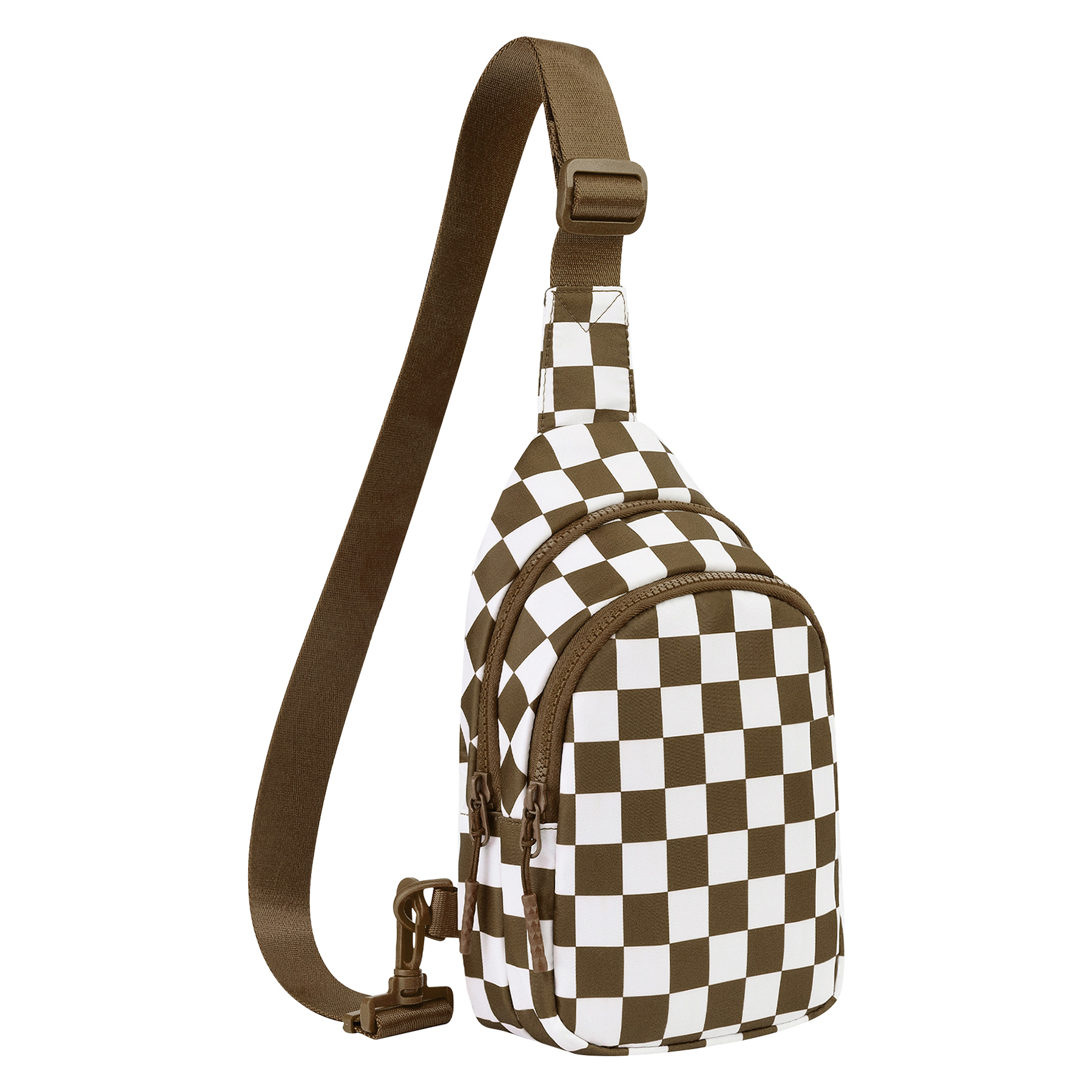 Plaid Crossbody Sling Bag 11