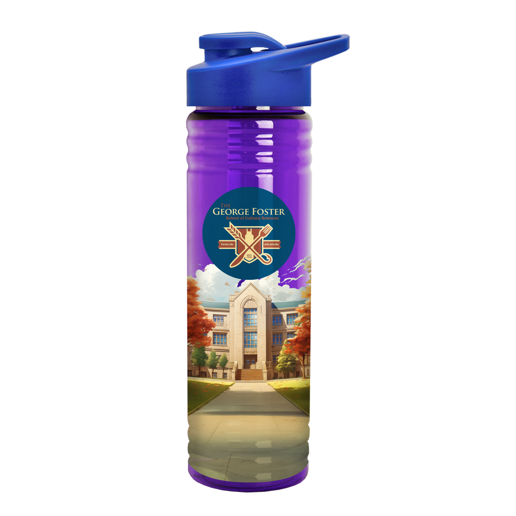 Garyline® Slim Fit Bottle with Drink-Thru Lid - 24 oz. 697