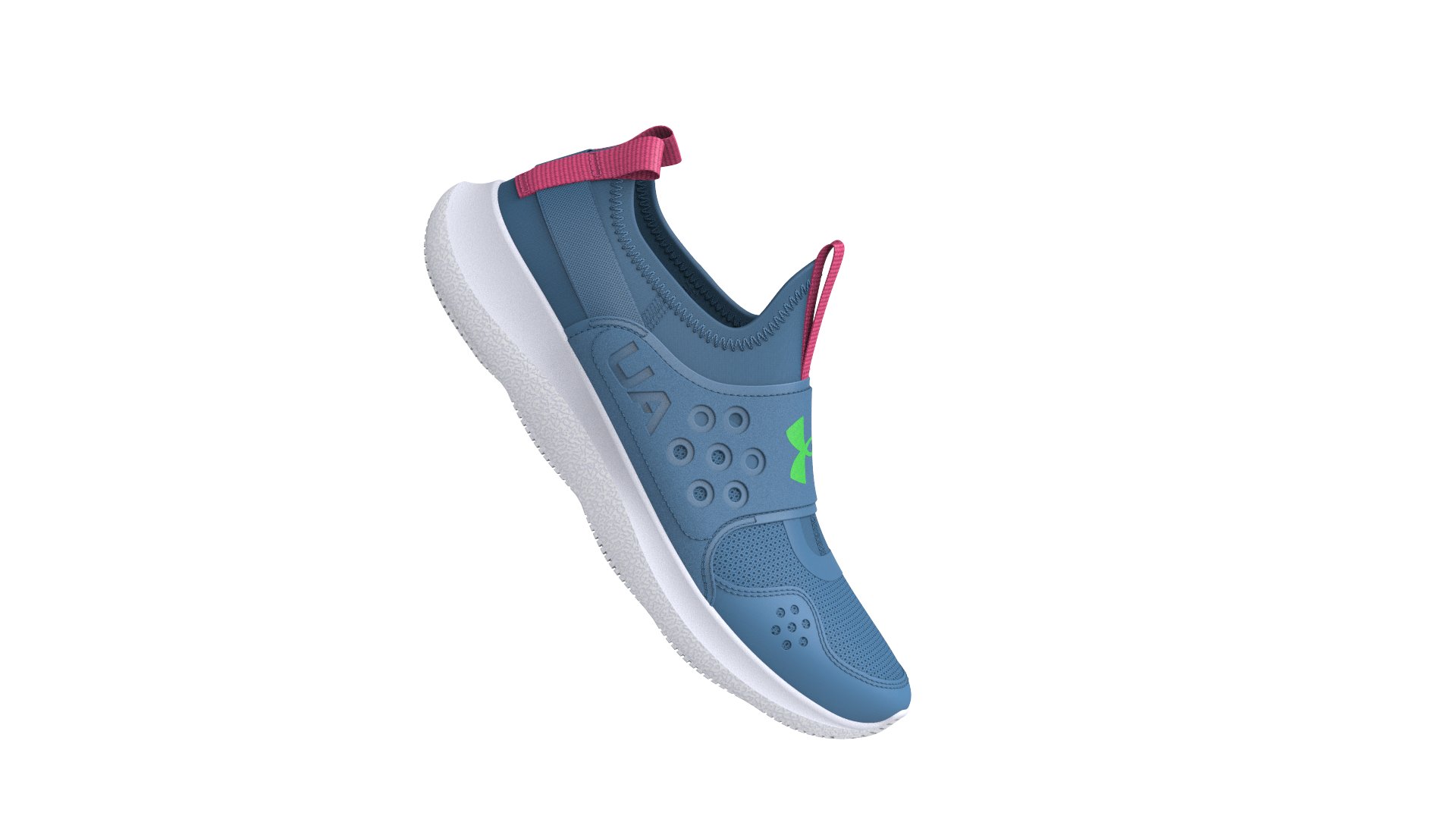 Girls' Grade School UA Runplay Running Shoes  4