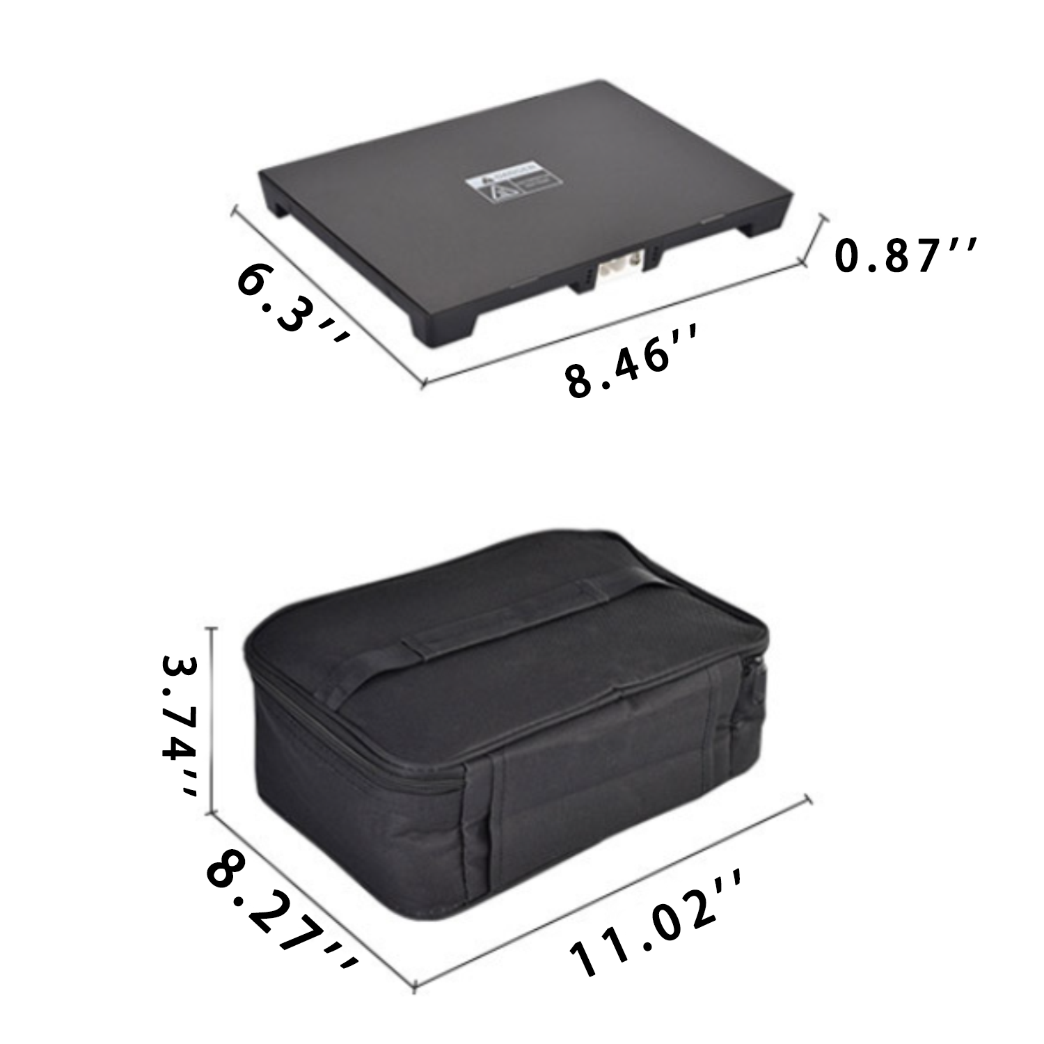 Car Heated Aluminum Foil Insulated Lunch Box 2