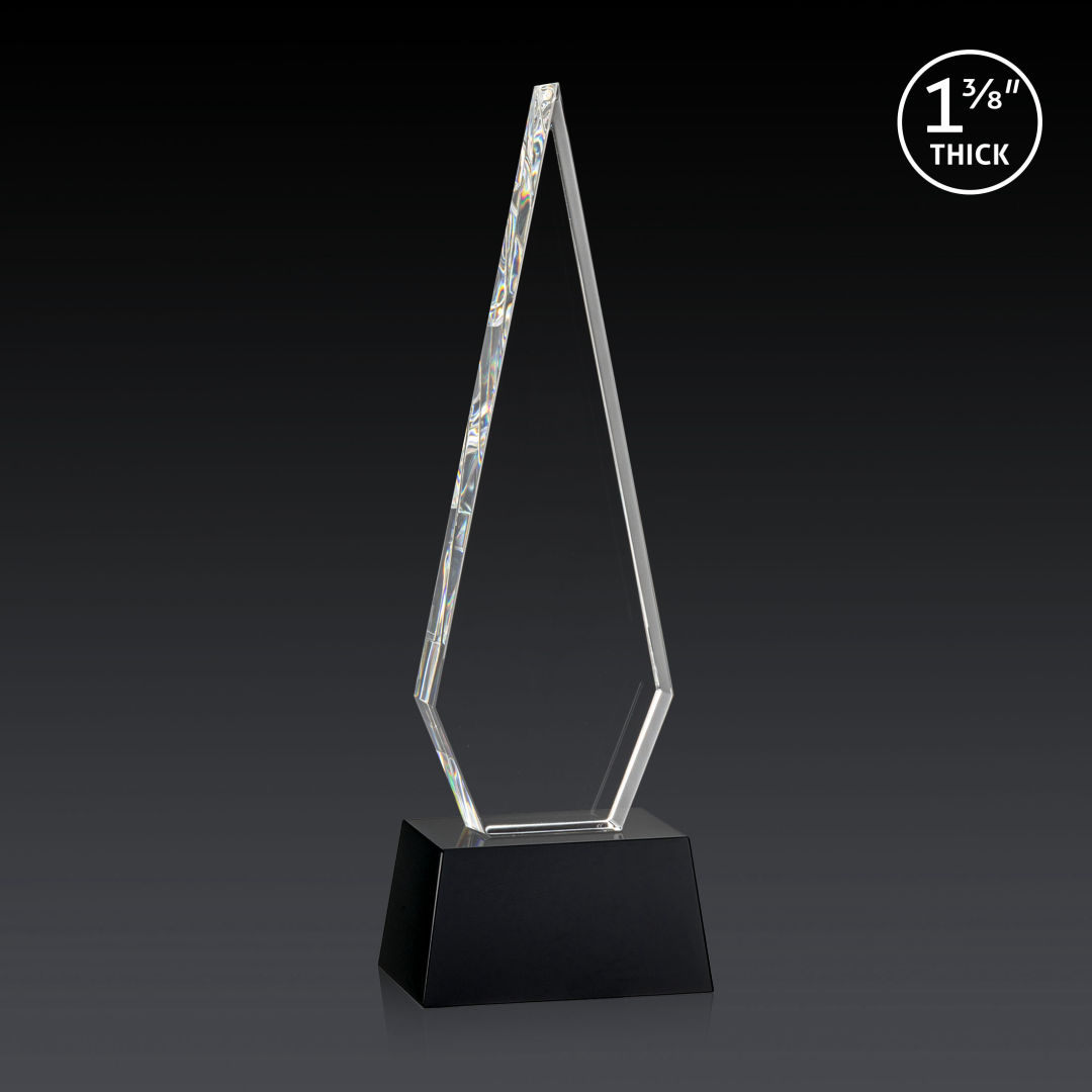 Springfield 3D Award on Robson Base - Black 1
