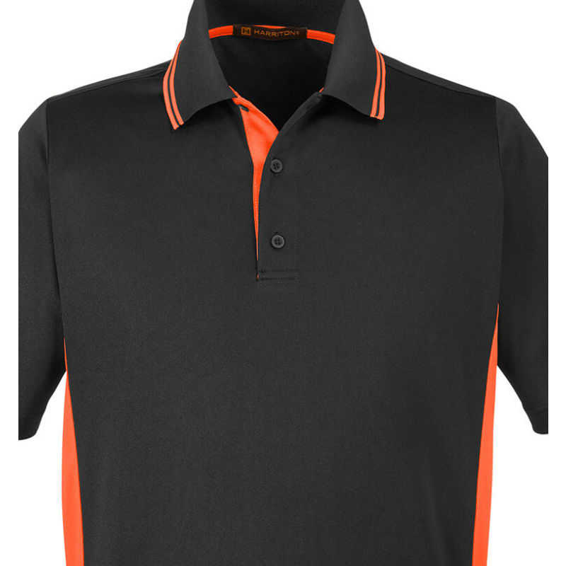 Harriton Men's Flash Snag Protection Plus IL Colorblock Polo 16