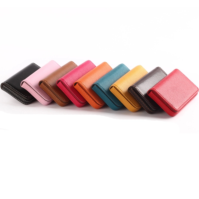Business Name Card Holder Luxury PU Leather 8