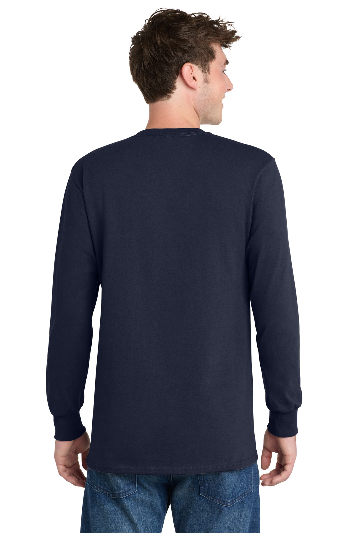 Port & Co Tall Long Sleeve Essential Tee. PC61LST 56