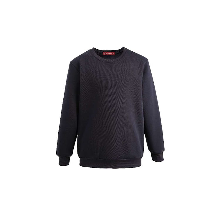 Kids Fleece Crew Neck Sweatshirts - Size 8 Navy 2