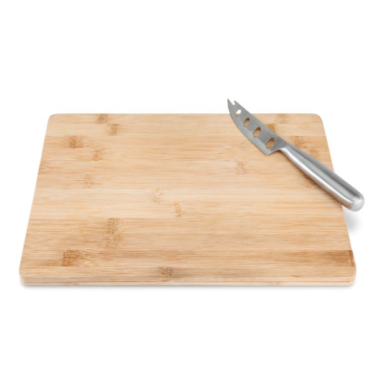 True® Bamboo Board & Knife Set 6