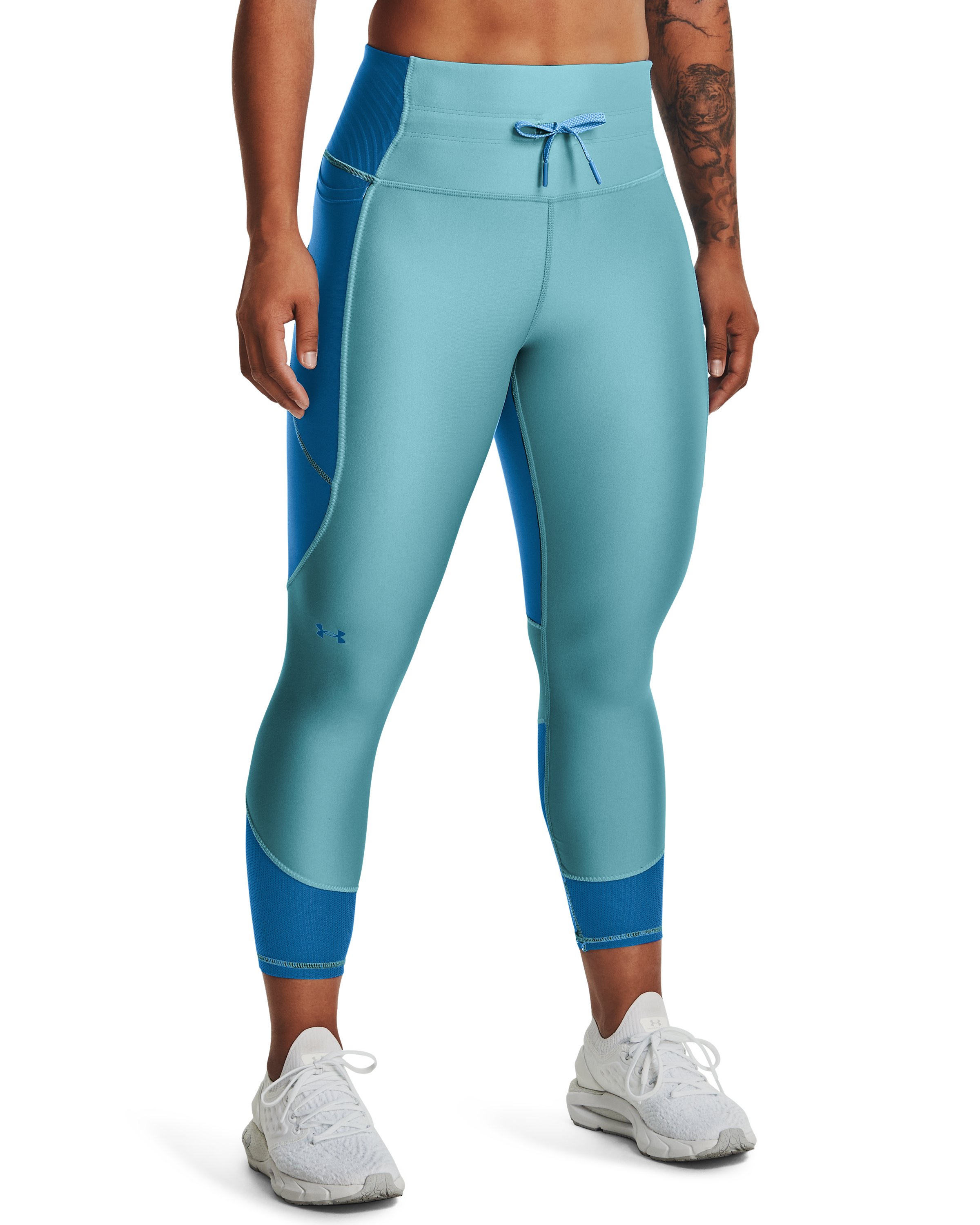 HeatGear No-Slip Waistband Women's Ankle Leggings 2