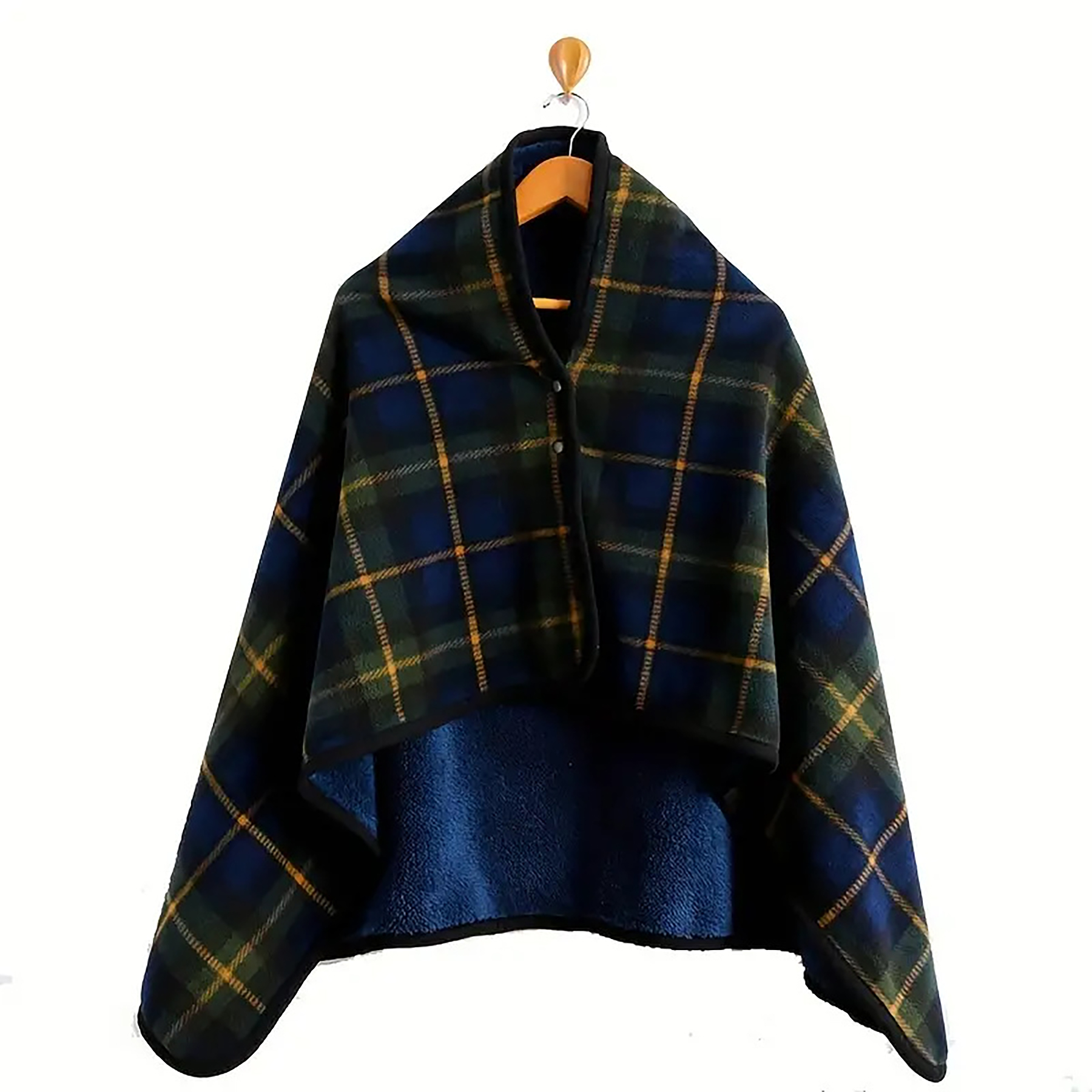 Plaid Flannel Wearable Blanket 6