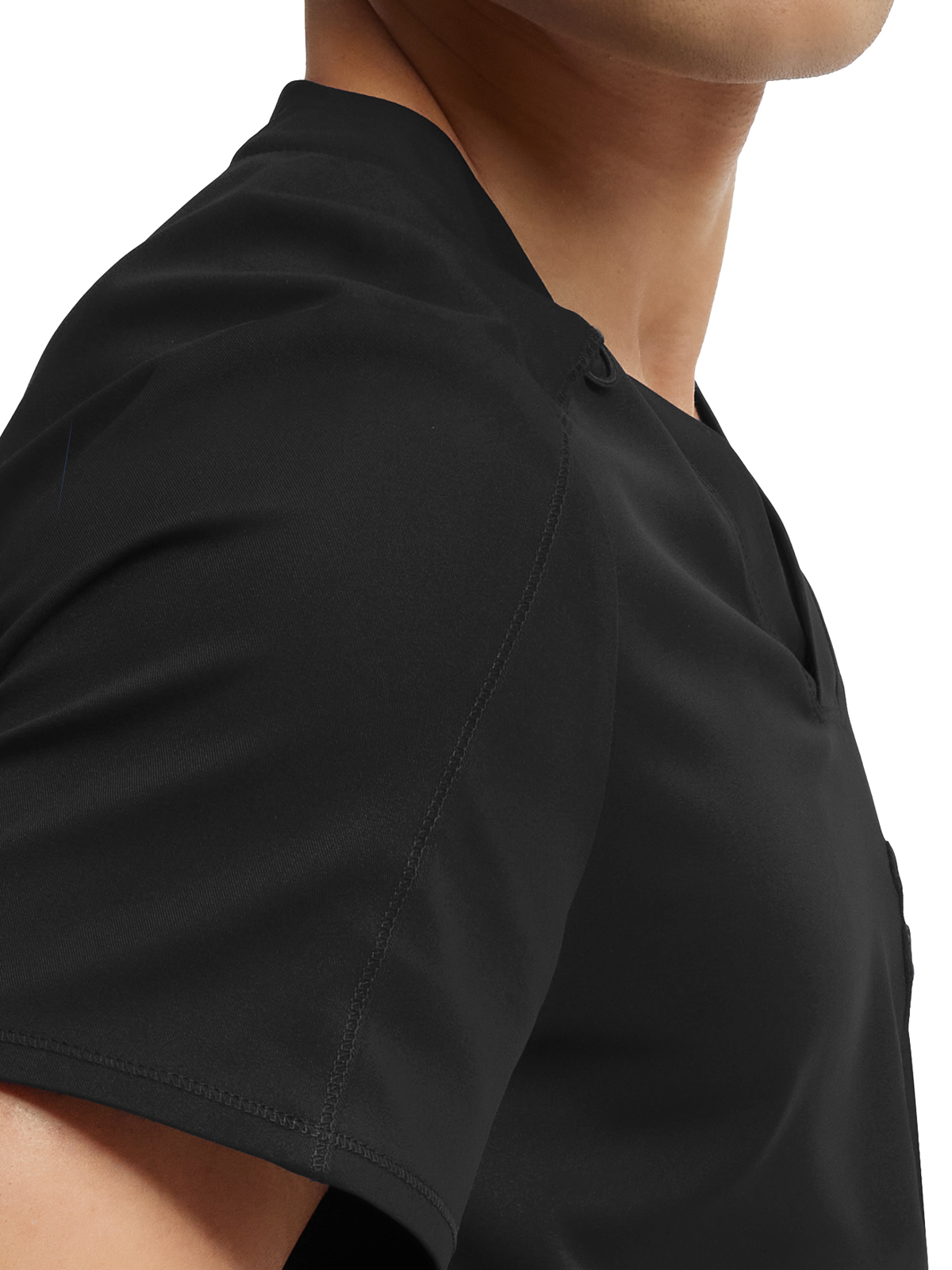 White Cross - VIBE - Men's Two-Pocket Tuck-In V-Neckline Top 11