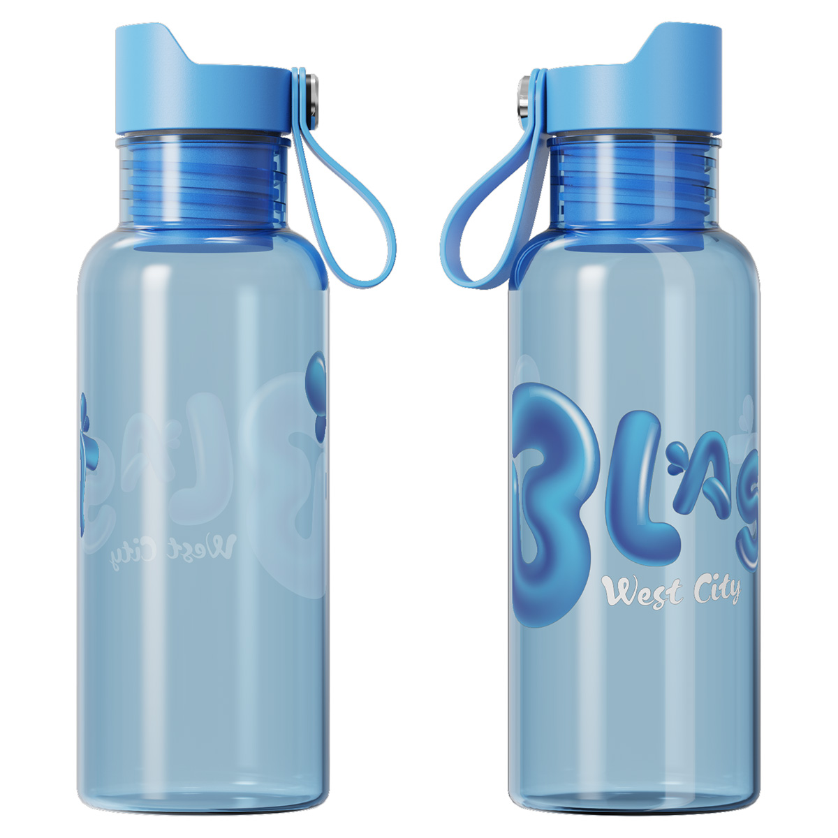 Lagoon 20 oz RPET Bottle 10