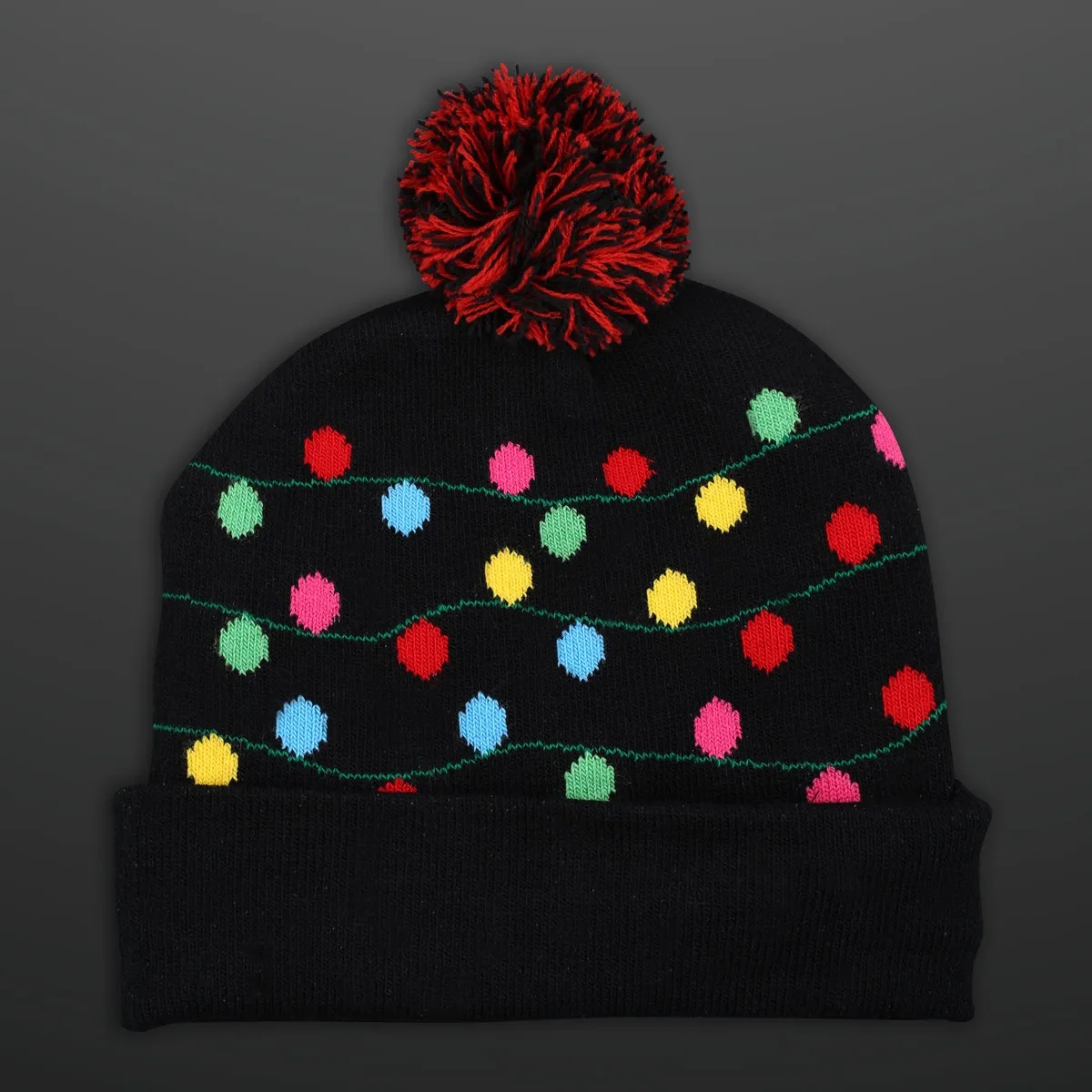 Get Lit Blinky Bulbs Beanie Hat 2