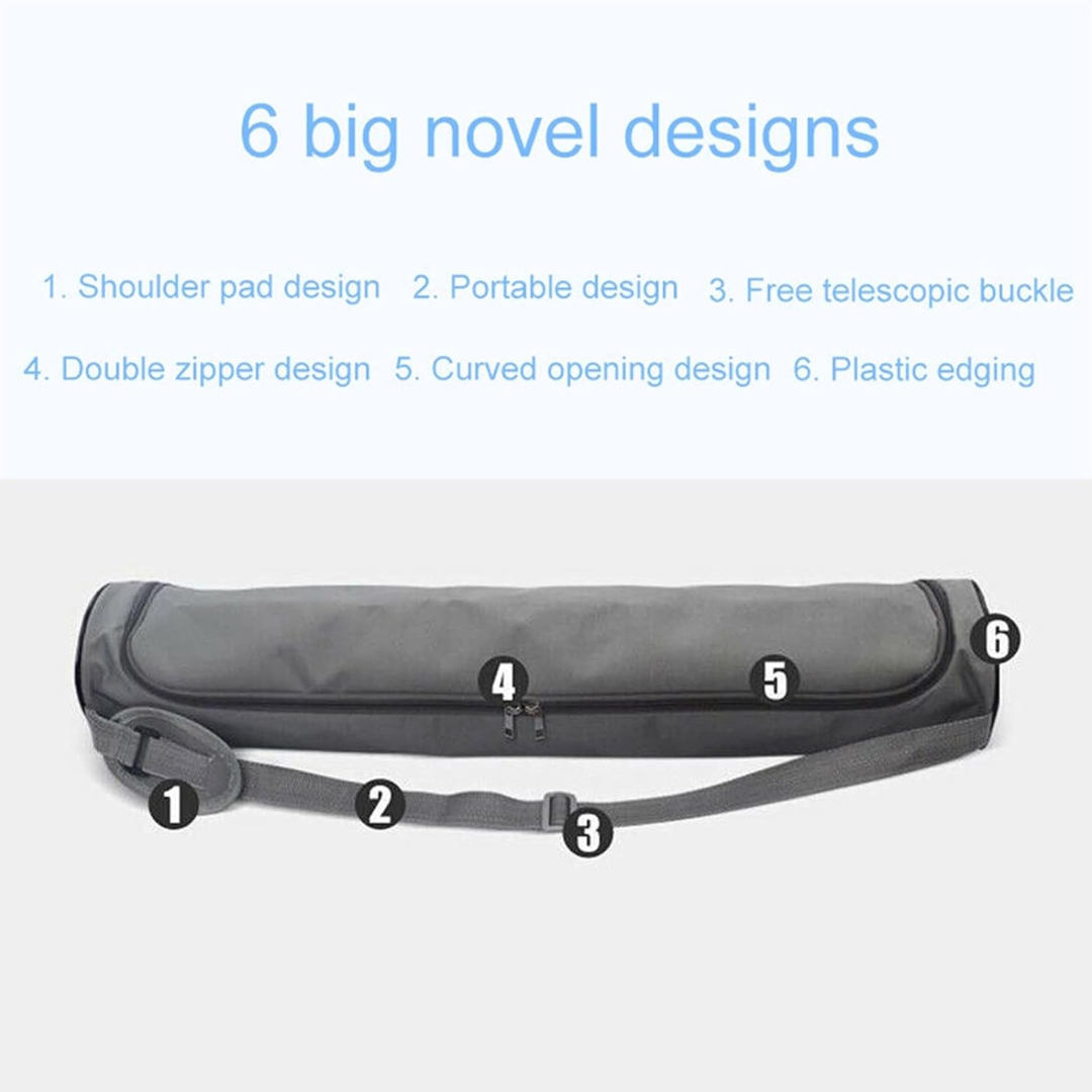 Yoga Mat Carrying Case with Adjustable Strap 2