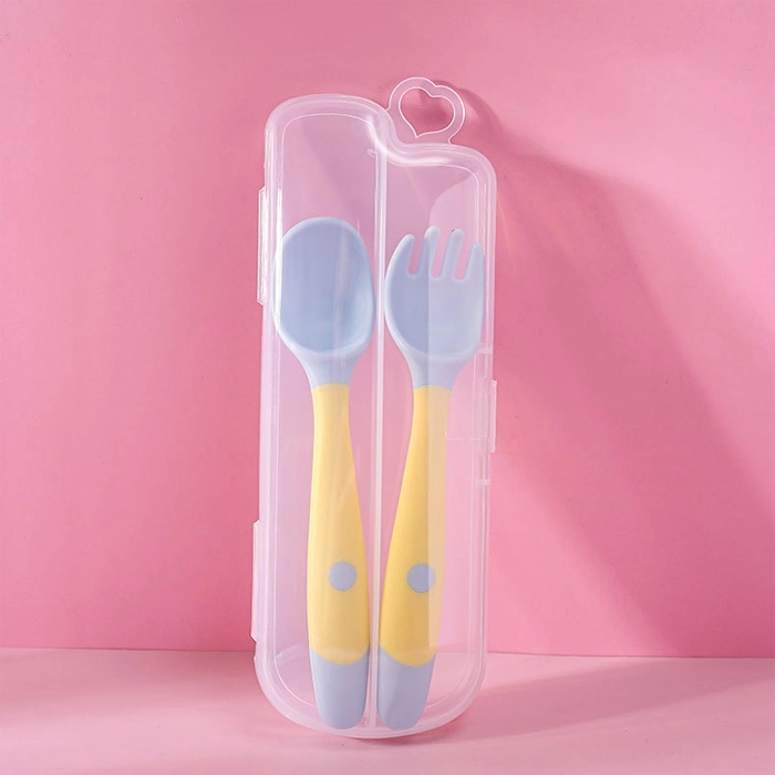 Children's Training Foldable Fork and Spoon Set 1
