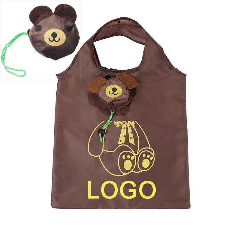 Cute Bear Foldable Shopping Bag 1