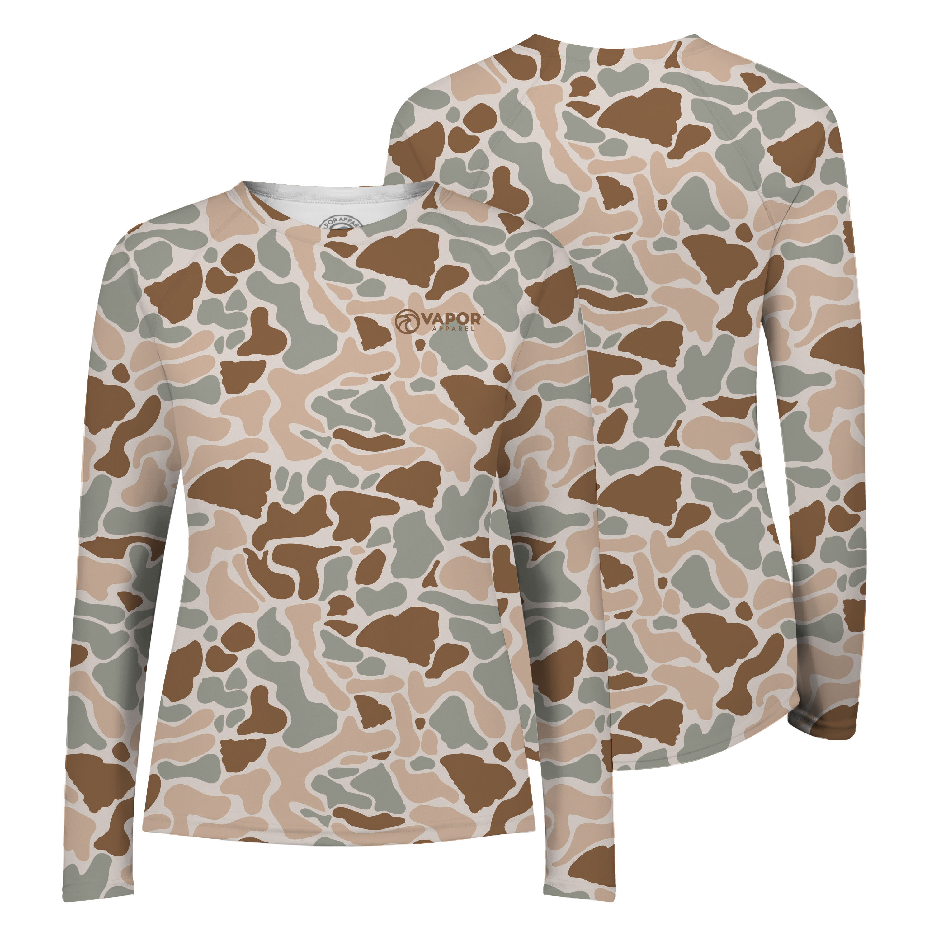 Vapor Apparel Full Sublimation Women's Midweight Long Sleeve Shirt 4