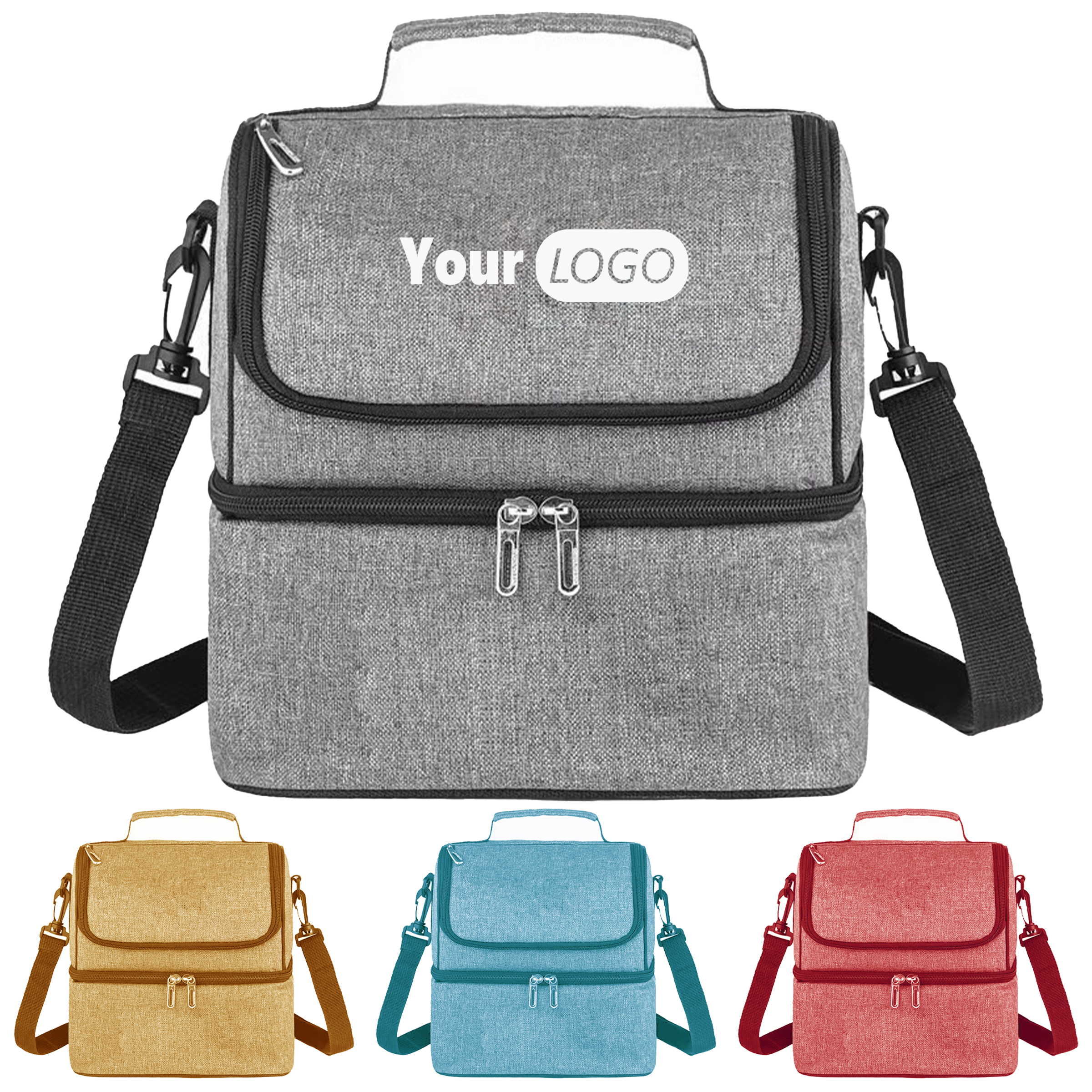 Polyester Durable Insulated Lunch Bag 2