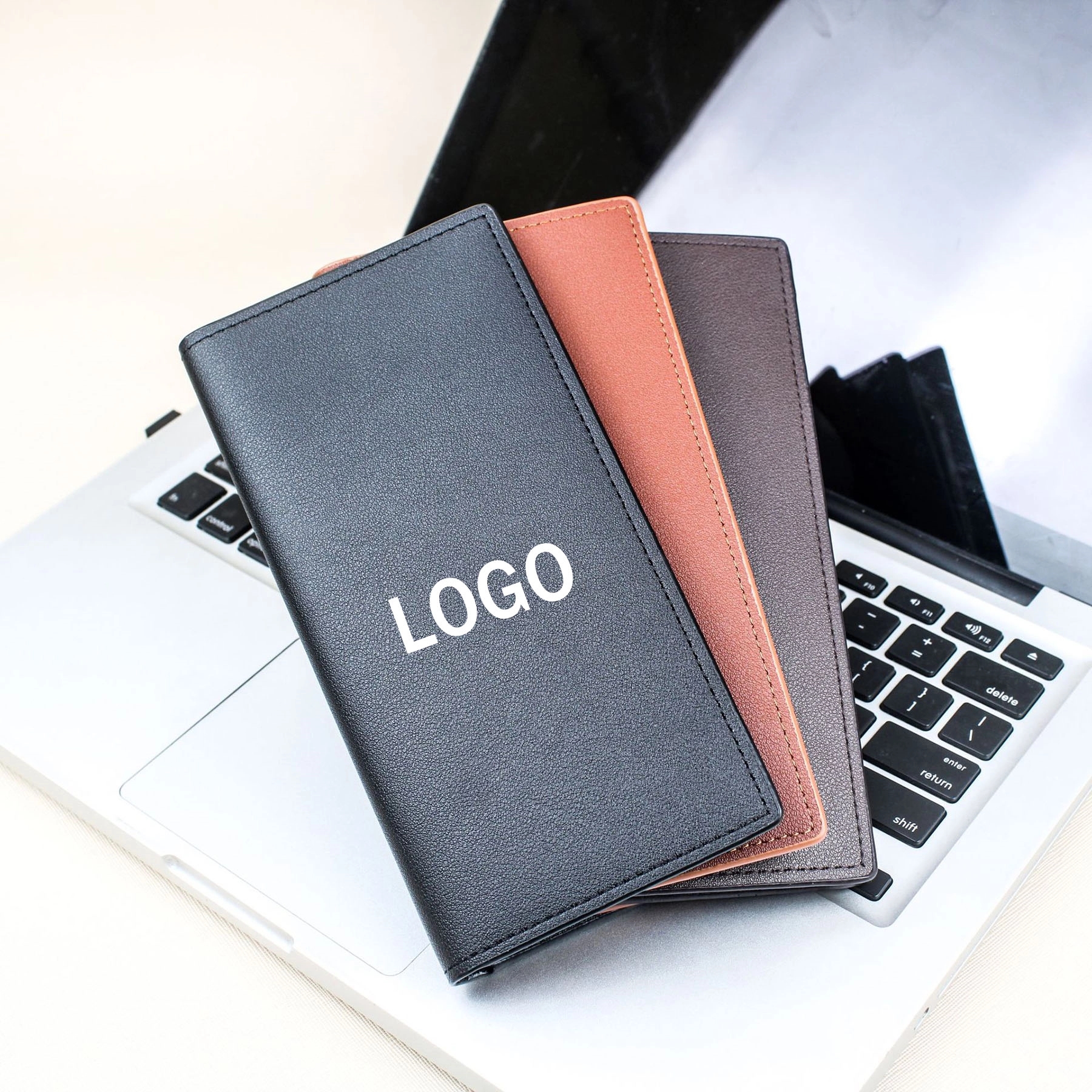 Long PU Men Business Wallet 1