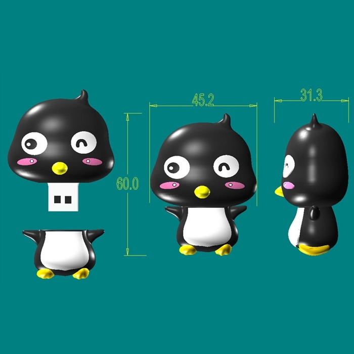 Custom Shape USB Flash Drives 4